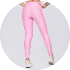 01 calca legging basica fitness alto relevo cirre rosa claro