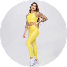 01 top fitness alto releco cirre alcas finas amarelo